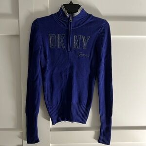 DKNY Women’s XS Quarter Zip Sweater